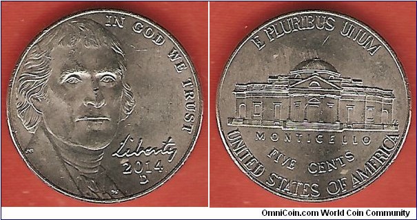 2014 D Nickel