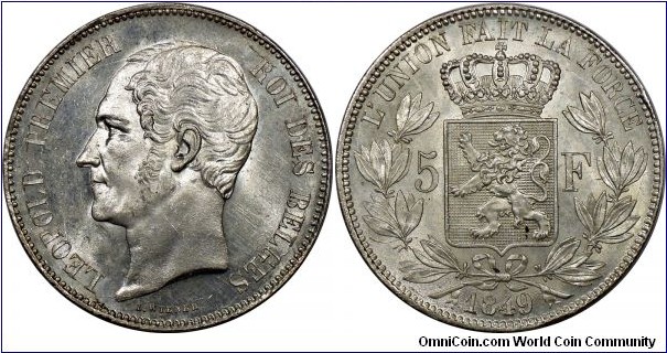 5 Frank. PCGS MS63.