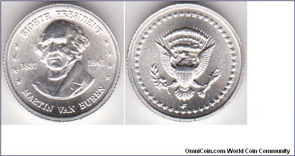 Eighth President Martin Van Buren 1837-1841