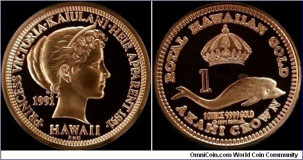 Princess Kaiulani Akahi Crown