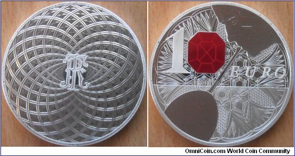 10 Euro - 250 years of Baccarat - 22.2 g 0.900 silver Proof - mintage 10,000