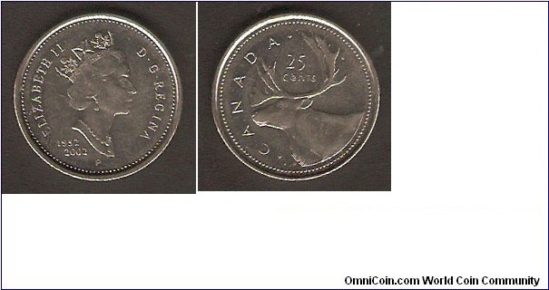 1952-2002P 25 Cents