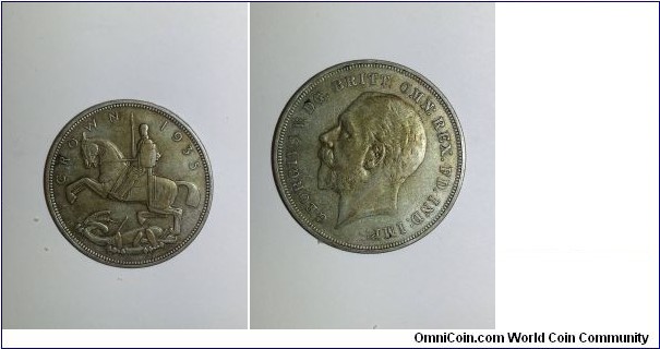 1935 George V Crown (Rocking Horse Crown)