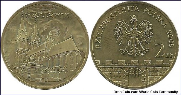 Poland 2 Zlote 2005-Wloclawek