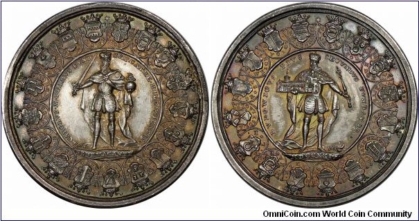 Hildesheim Bishopric Sede Vacante Silver Medal