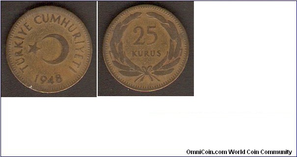 1948 25 Kurus