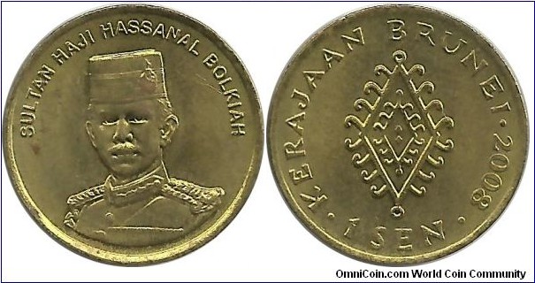 Brunei 1 Sen 2008