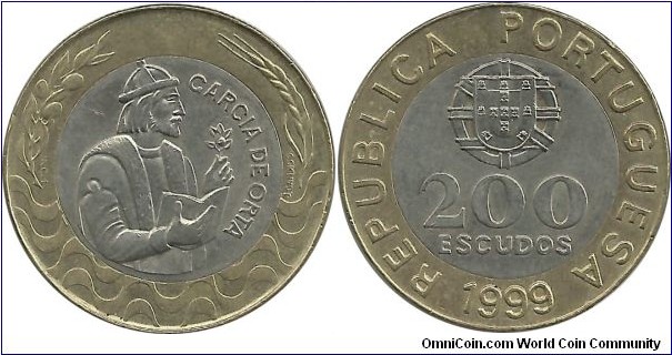 Portugal 200 Escudos 1999