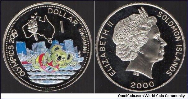 $1 Sydney Olympics Swimming Koala