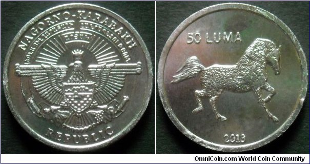 Nagorno Karabakh 50 luma. 
2013
