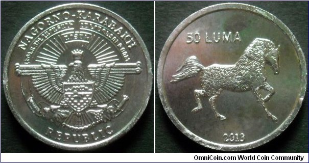 Nagorno Karabakh 50 luma. 
2013