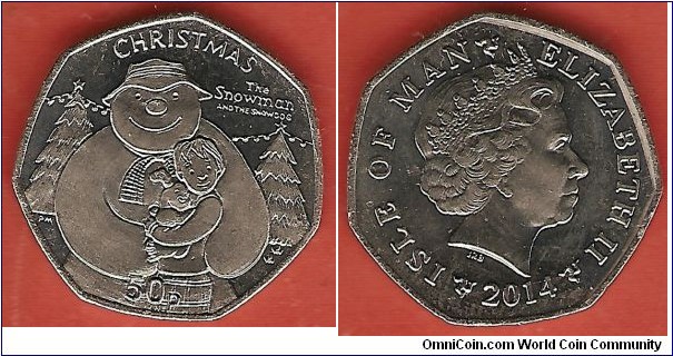 50 pence - Christmas