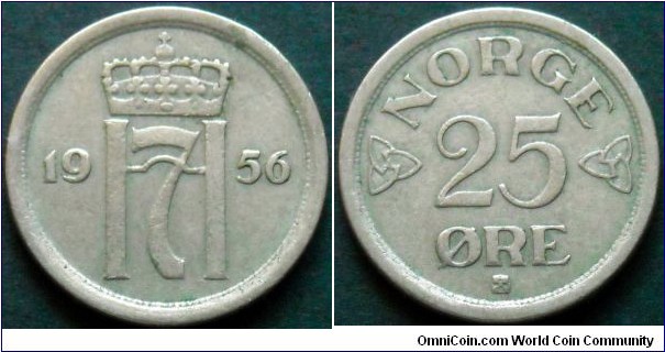 Norway 25 ore.
1956