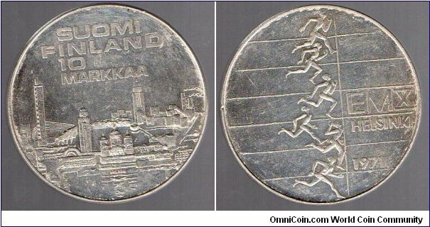 10 Markkaa Helsinki Athletics