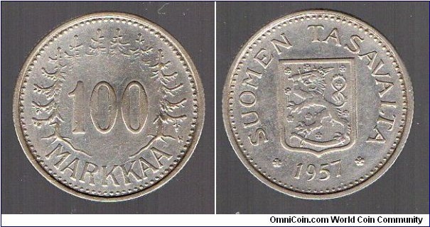 100 Markkaa