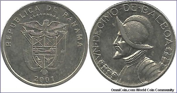 Panama 1 Decimo 2001