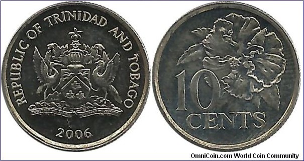 Trinidad&Tobago 10 Cents 2006