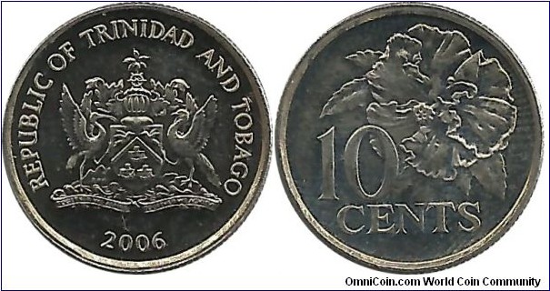 Trinidad&Tobago 10 Cents 2006