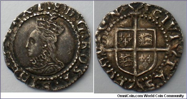 Elizabeth I penny i.m 1