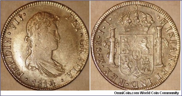 Silver 8 Reales.