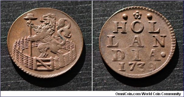 1 Duit - County of Holland - Republic of the Seven United Netherlands