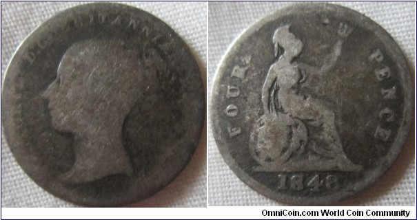 1848 low grade groat