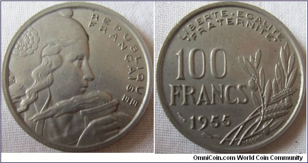 1955 100 franc