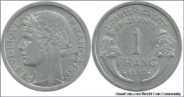 France 1 Franc 1957B