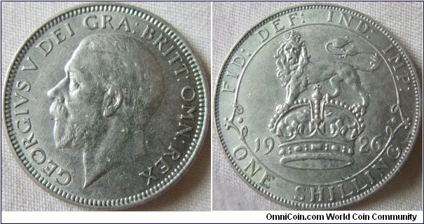 EF 1926 shilling