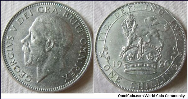 EF 1926 shilling