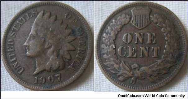 1907 cent, Fine