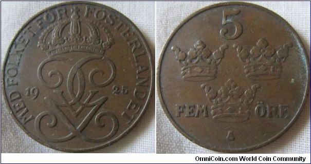 1925 5 ore, VF