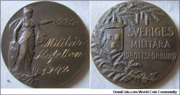 Swedish military medal