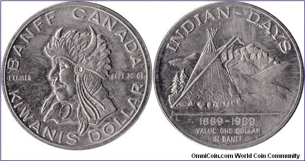 Banff, Alberta - Kiwanis Dollar