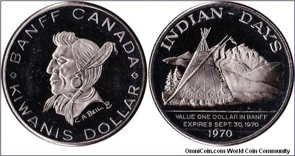 Banff, Alberta - Kiwanis Dollar