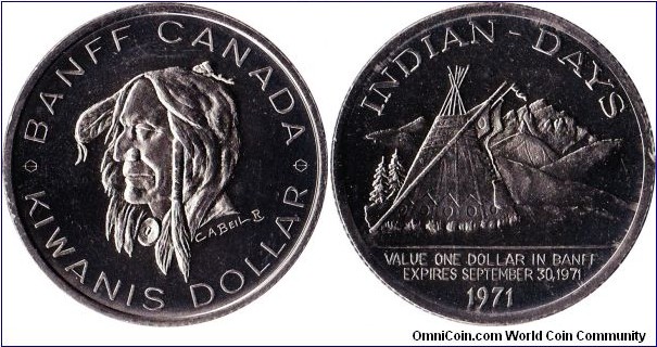 Banff, Alberta - Kiwanis Dollar