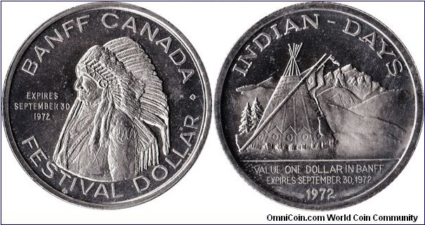 Banff, Alberta - Festival Dollar