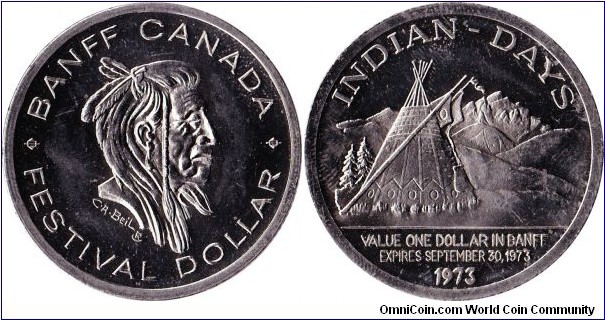 Banff, Alberta - Festival Dollar