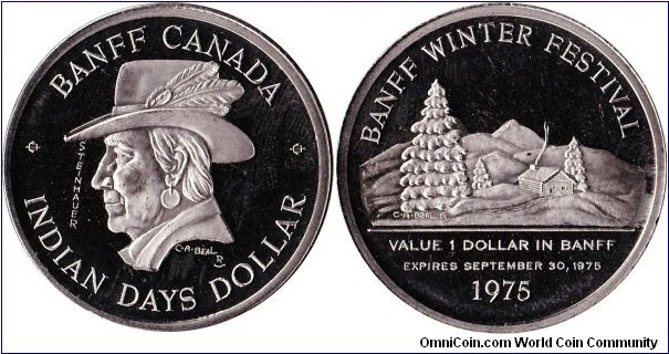 Banff, Alberta - Indian Days Dollar