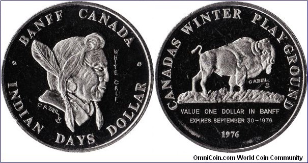 Banff, Alberta - Indian Days Dollar