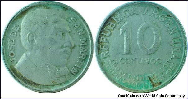 Argentina10Centavos-km44-1950