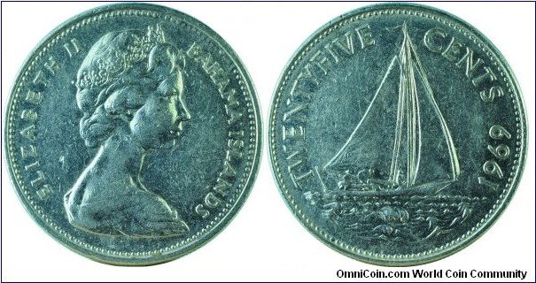 Bahamas25Cents-km6-1969