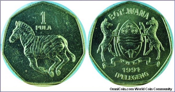 Botswana1Pula-km24-1991