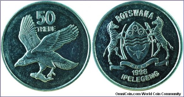 Botswana50Thebe-km29-1998