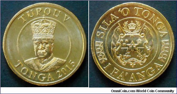 Tonga 1 paanga.
2015