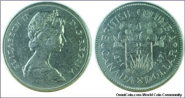Canada1Dollar-BritishColumbia-km79-1971