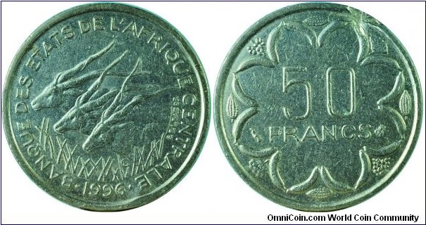 Central African50Francs-km11-1995