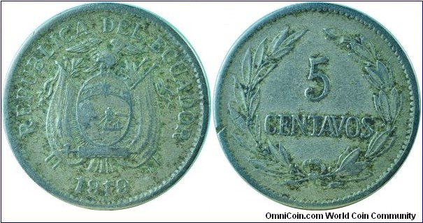 Ecuador5Centavos-km63-1919