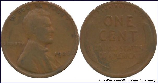 USA 1 Cent 1926