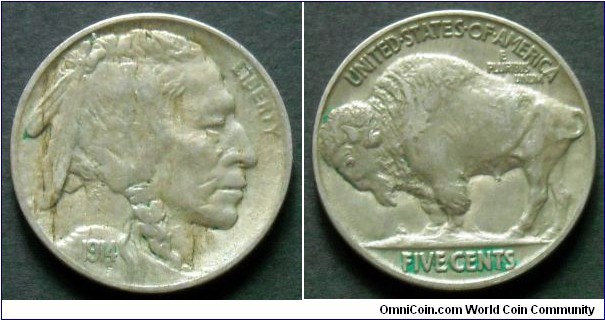 1914 Buffalo Nickel